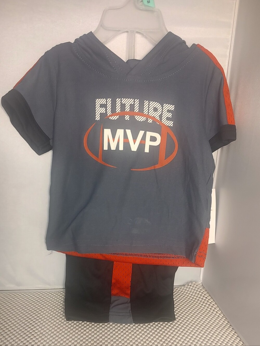 Athletic Works shirt and shorts set Boys size 6-9 months
